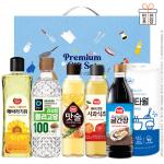 감사혼합세트6종10호(동원해바라기유,청정원올리고당,해표맛술,해표사과식초,해표굴간장,롤타입키친타올)